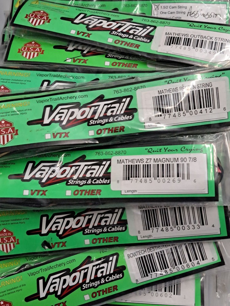 Vapor Trail Strings & Cables (2 piece String Sets)