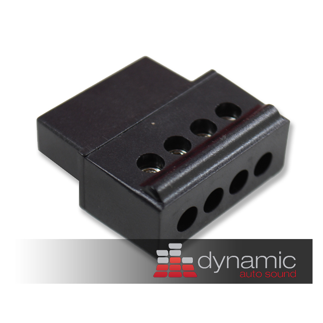 JL Audio HD-SPKPLUG-4-RP Replacement 4-Pole Speaker Plug for HD & MHD Amplifiers