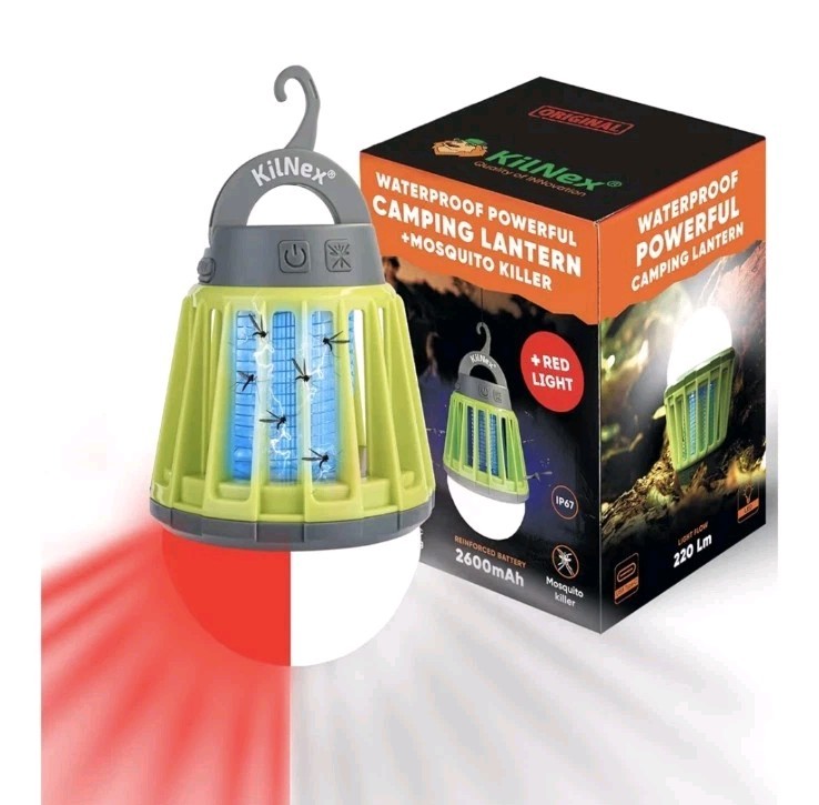Camping Lantern with Mosquito Protection | Rechargeable Battery, US