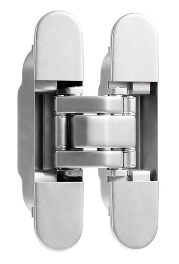 2-Pack RY-60 RocYork Invisible Hinge Set,  Satin Chrome