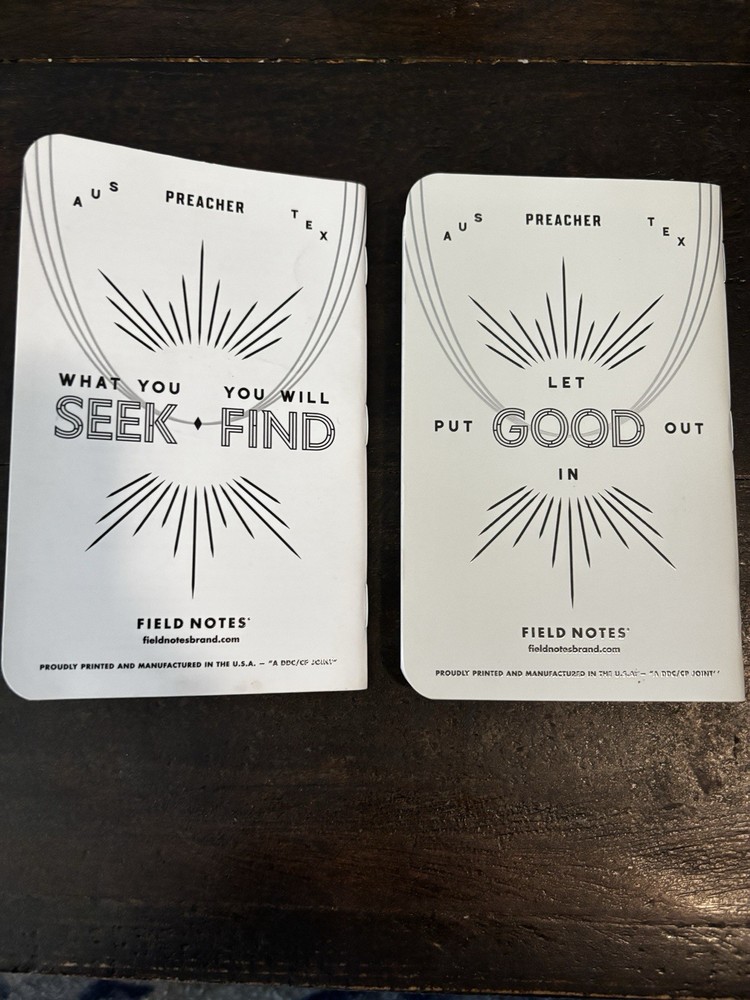 Field Notes "Preacher” - 2