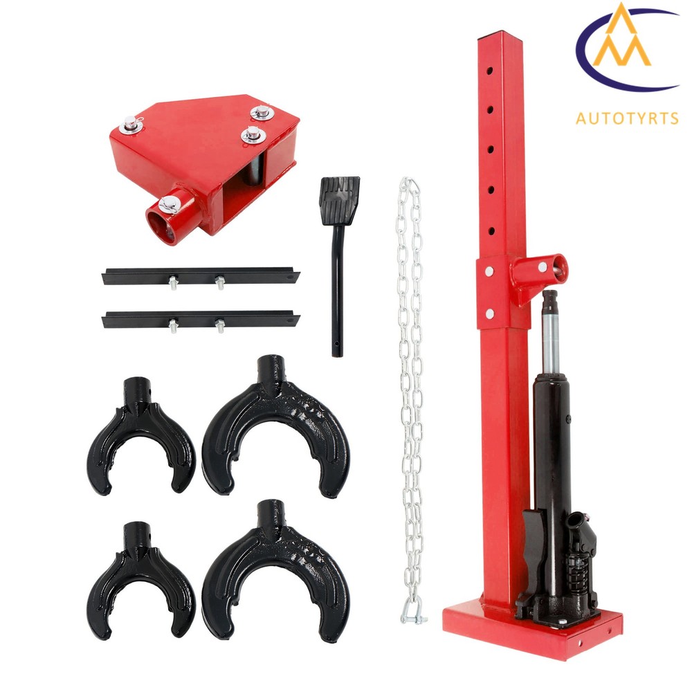 Coil Spring Compressor Red Auto Strut Hydraulic Compressor Removing Tool 4.5T