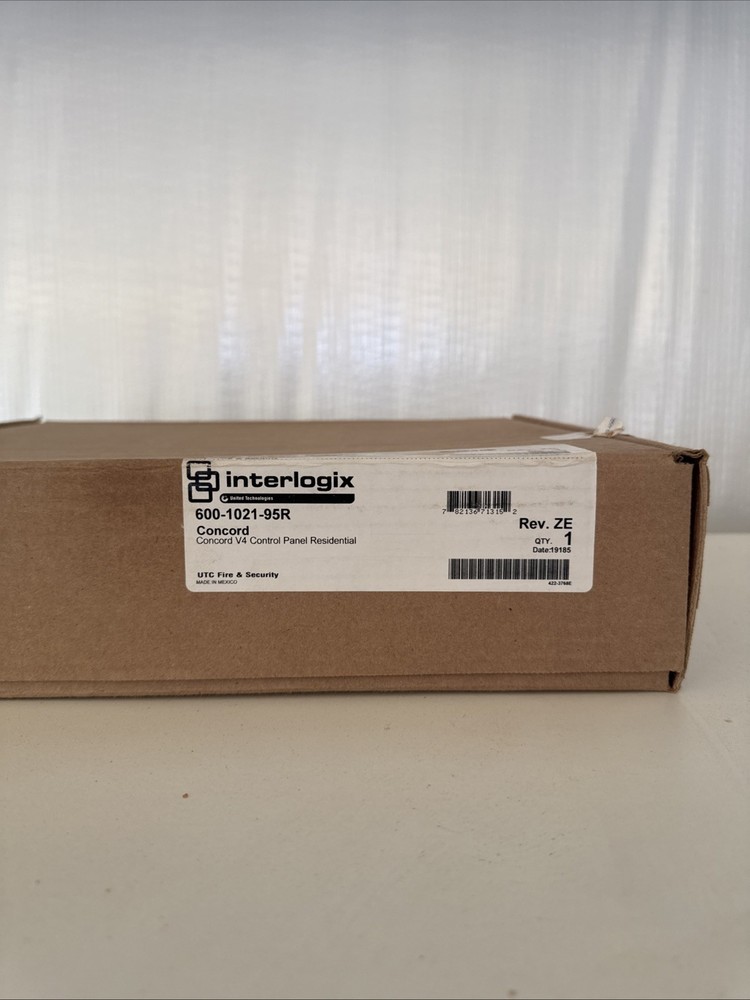 Interlogix GE Security UTC Concord 4 Control Panel Residential