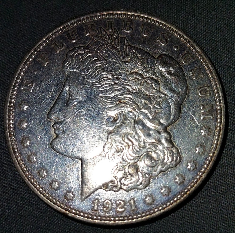 1921 D Morgan Dollar