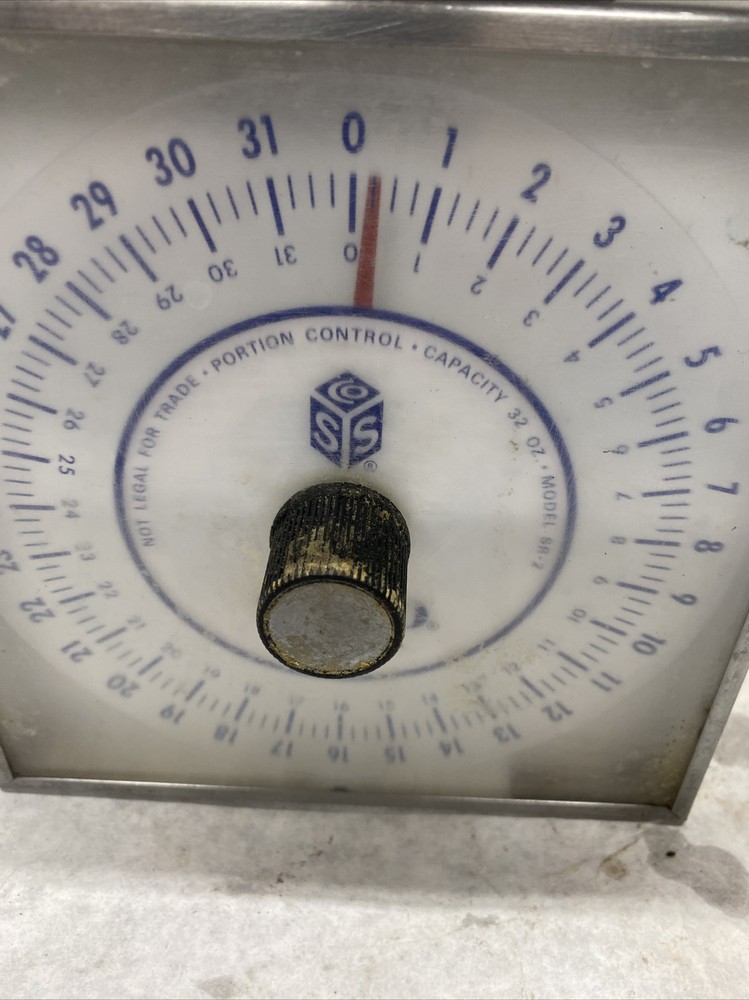 SYSCO Restuarant Kitchen Scale Model SR 2 32 oz Used SyS-02