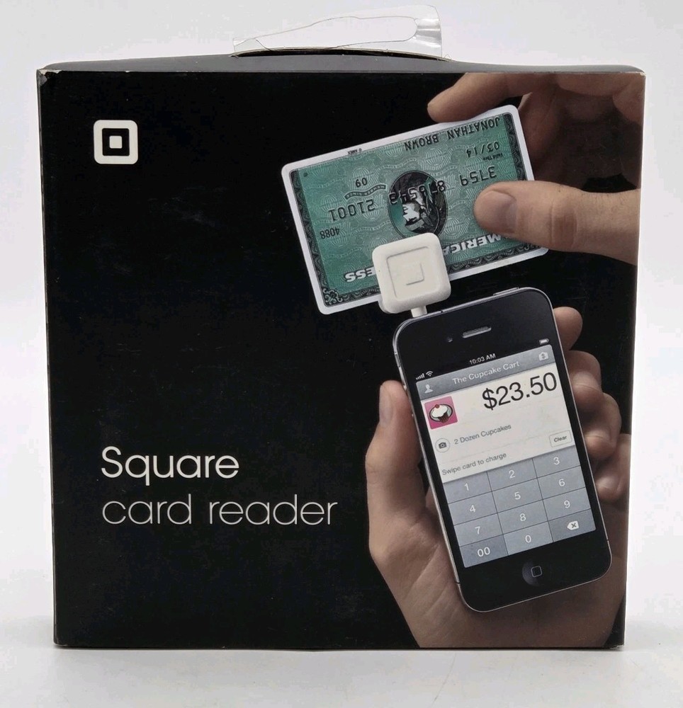 Square Credit Card Reader for iPhone, iPad and Android White