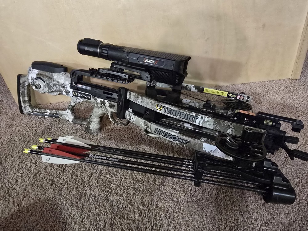 TenPoint Nitro 505 with Burris Oracle scope