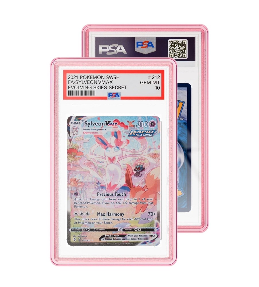 GradedGuard PSA Graded Card Case Guard Multiple Colors Stackable JEWEL COLORS