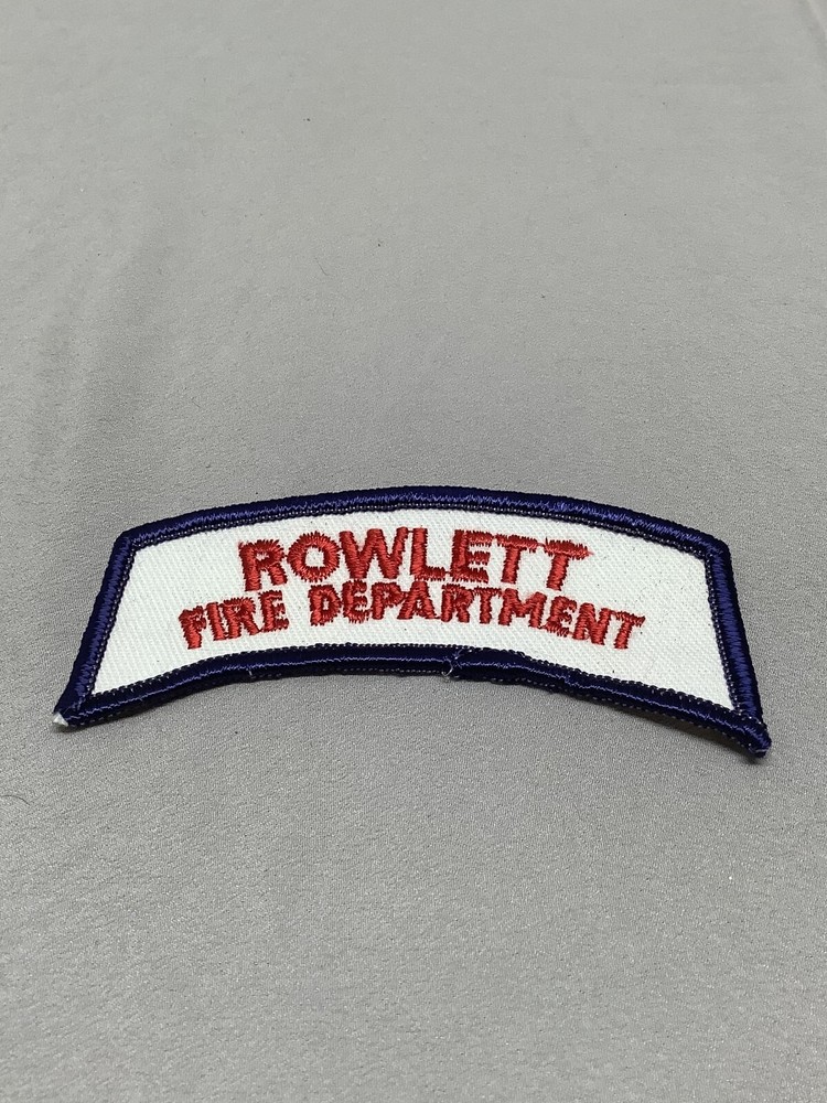 ROWLETT FIRE DEPARTMENT PATCH - NEW OLD STOCK