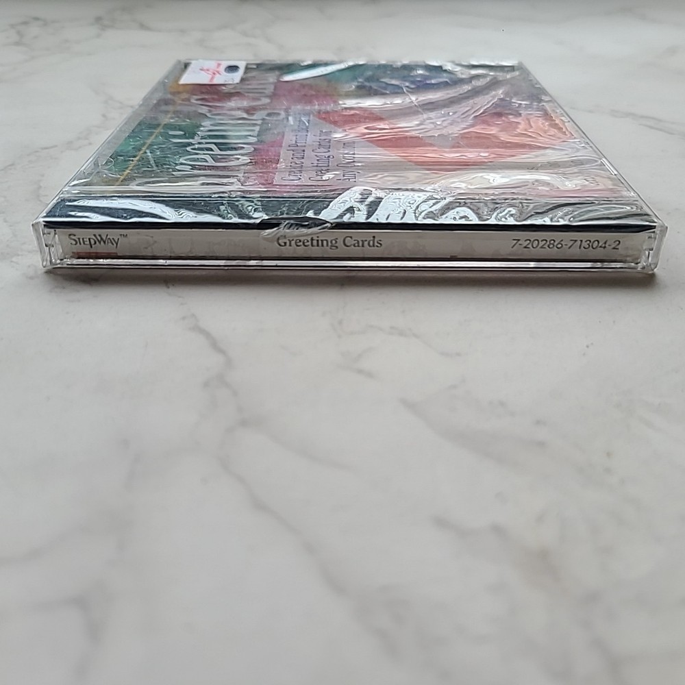 StepWay NEW Greeting Cards Software CD-ROM For PC or Windows Computer CD IBM