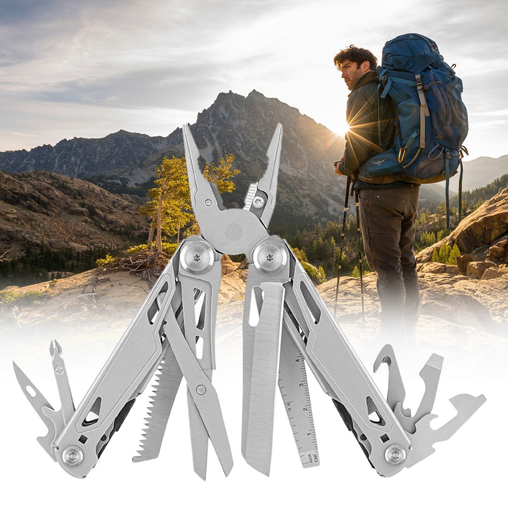16 in1 Multitool Pliers,Multi Tool,Stainless Steel Multi-tool Pocket Knife
