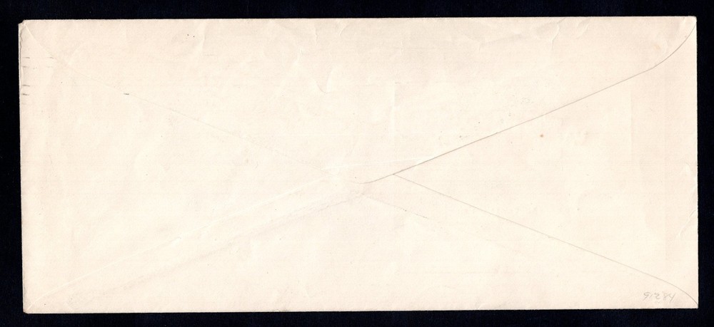 US 1915 ERROR ONE CENT STAMPED ENVELOPE SCOTT TYPE UP2 (9 1/2" SIZE)