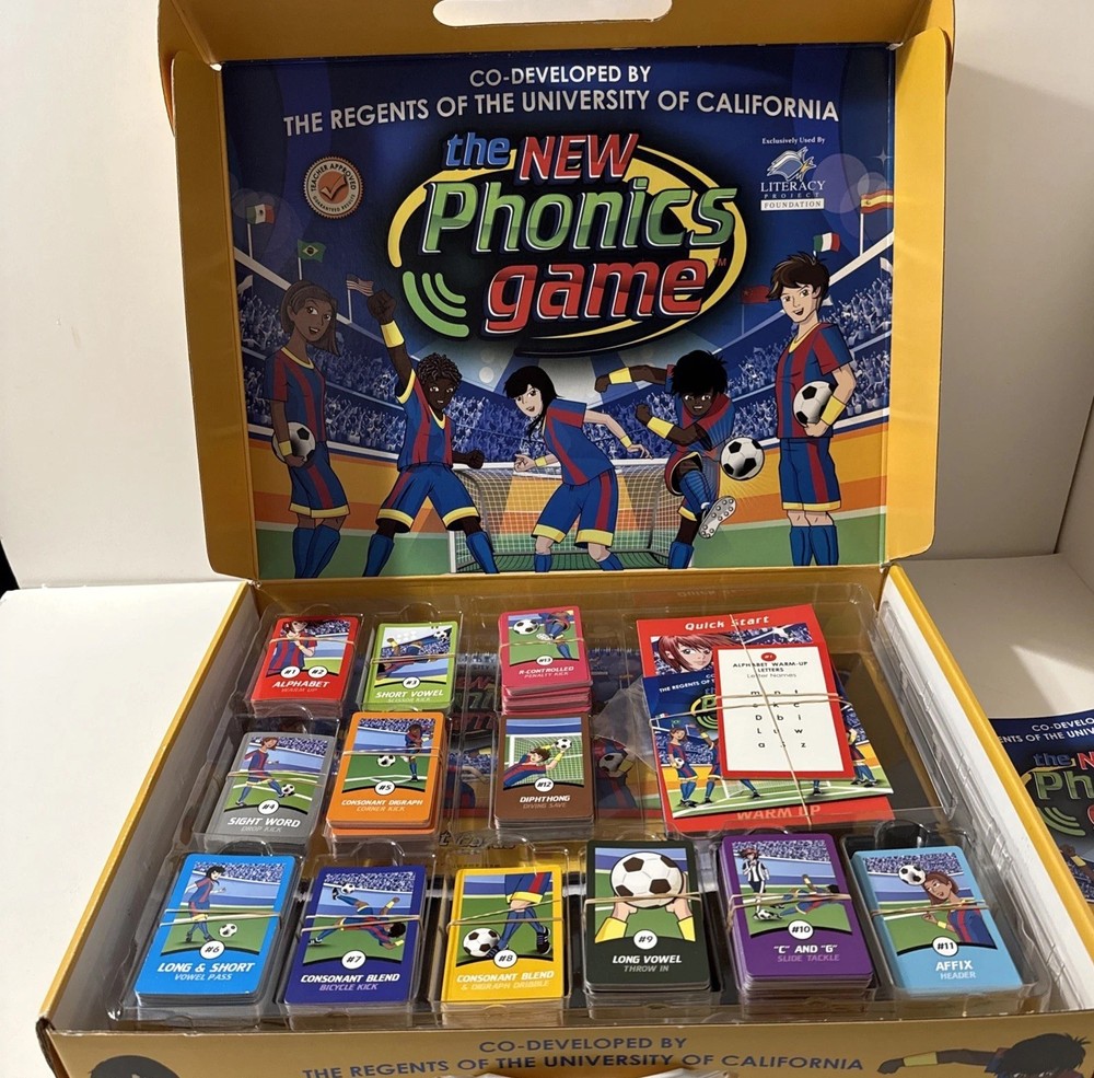 Literacy Project Foundation The New Phonics Game - Reading/Homeschool Program