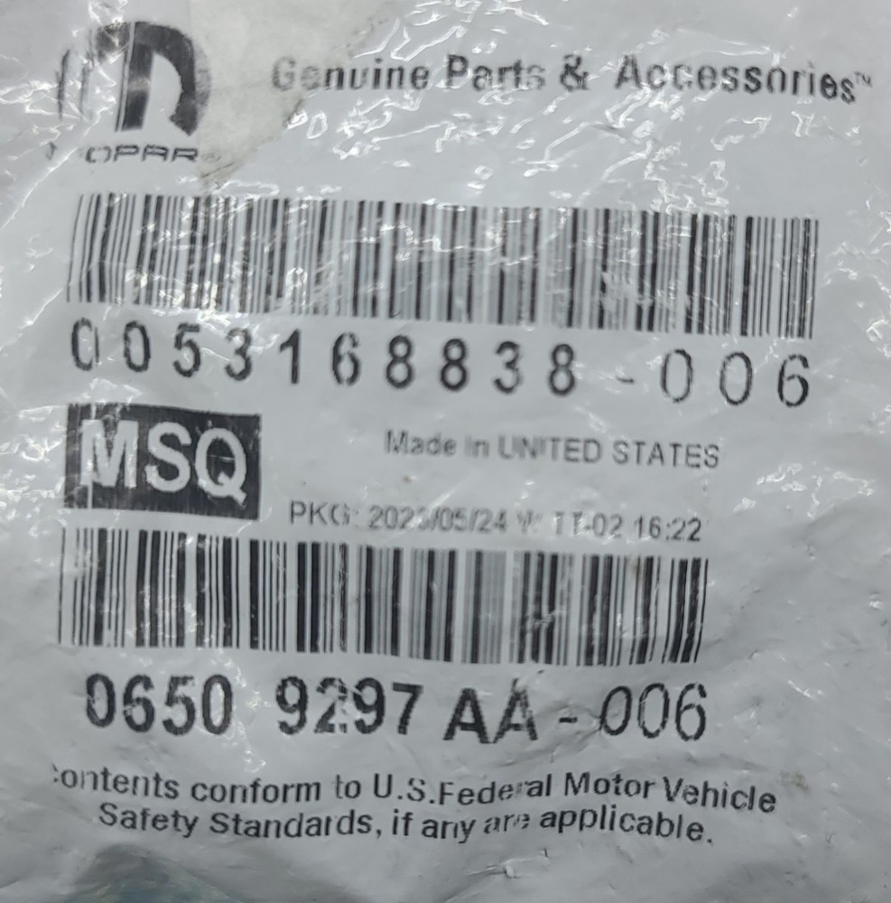 New Genuine Mopar Stud Special OE 6509297AA