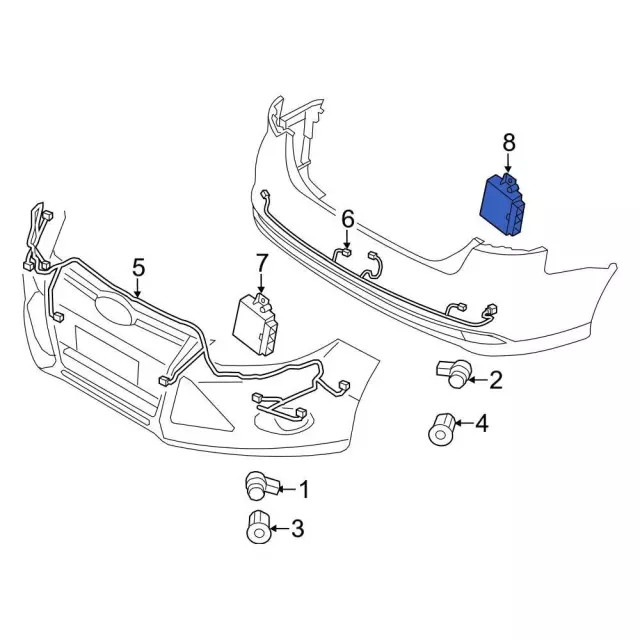 Genuine Ford Module CJ5Z15K866E