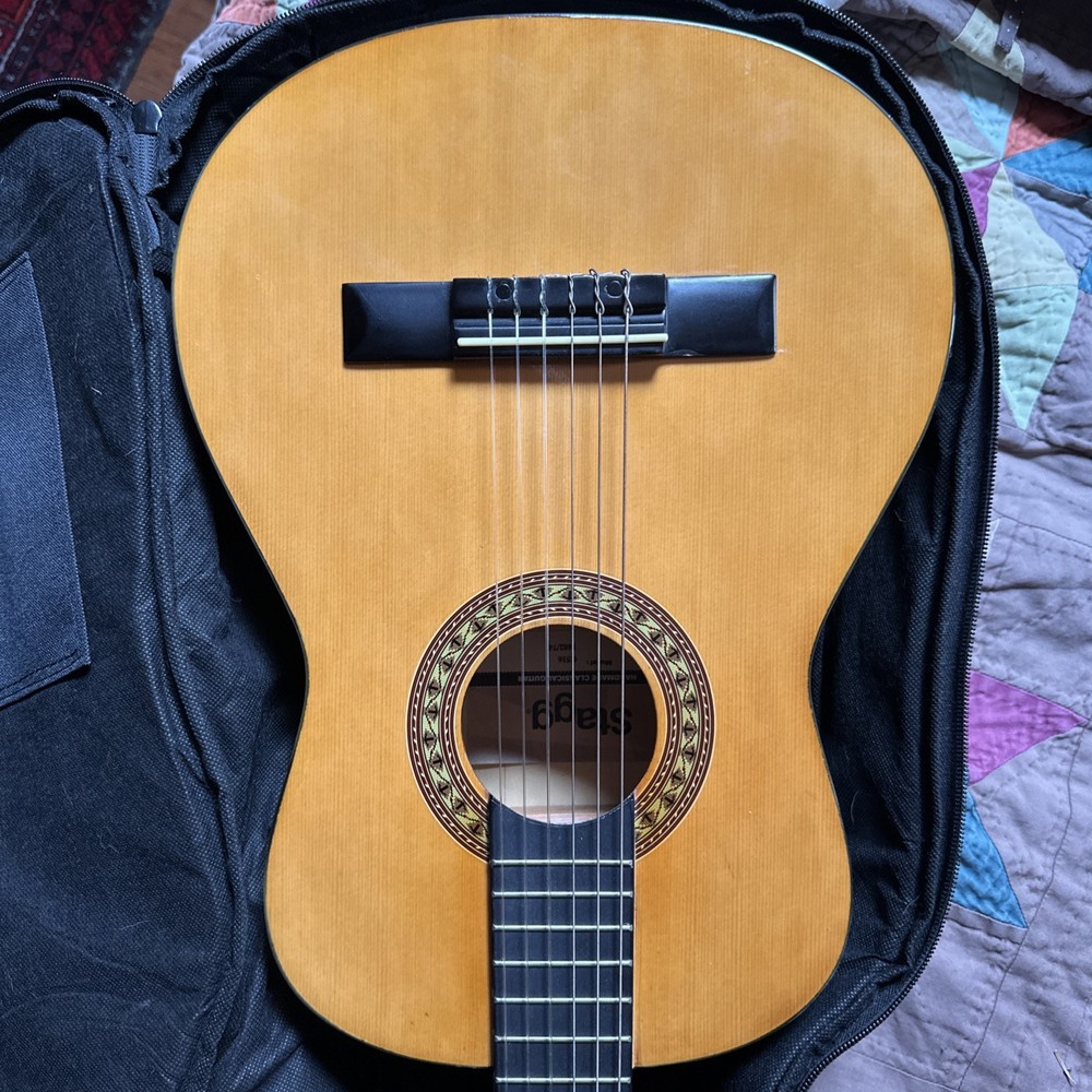 Stagg 1/2 Size Classical Acoustic Guitar C516 With Case