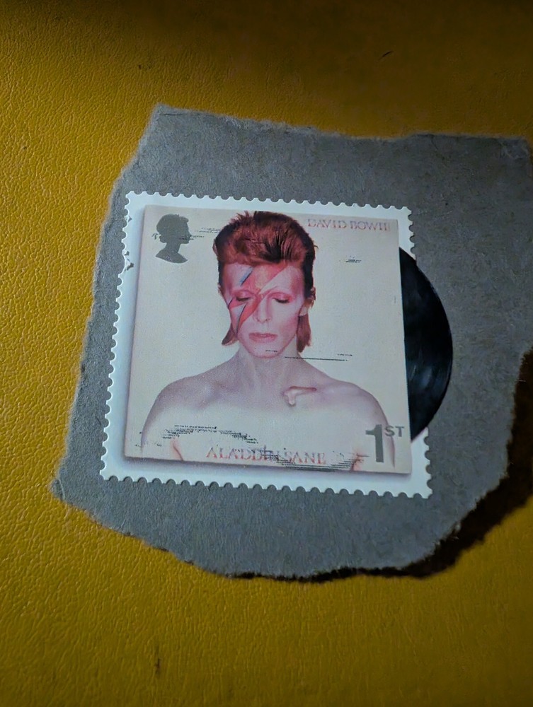 1st Class David Bowie Stamp Rare