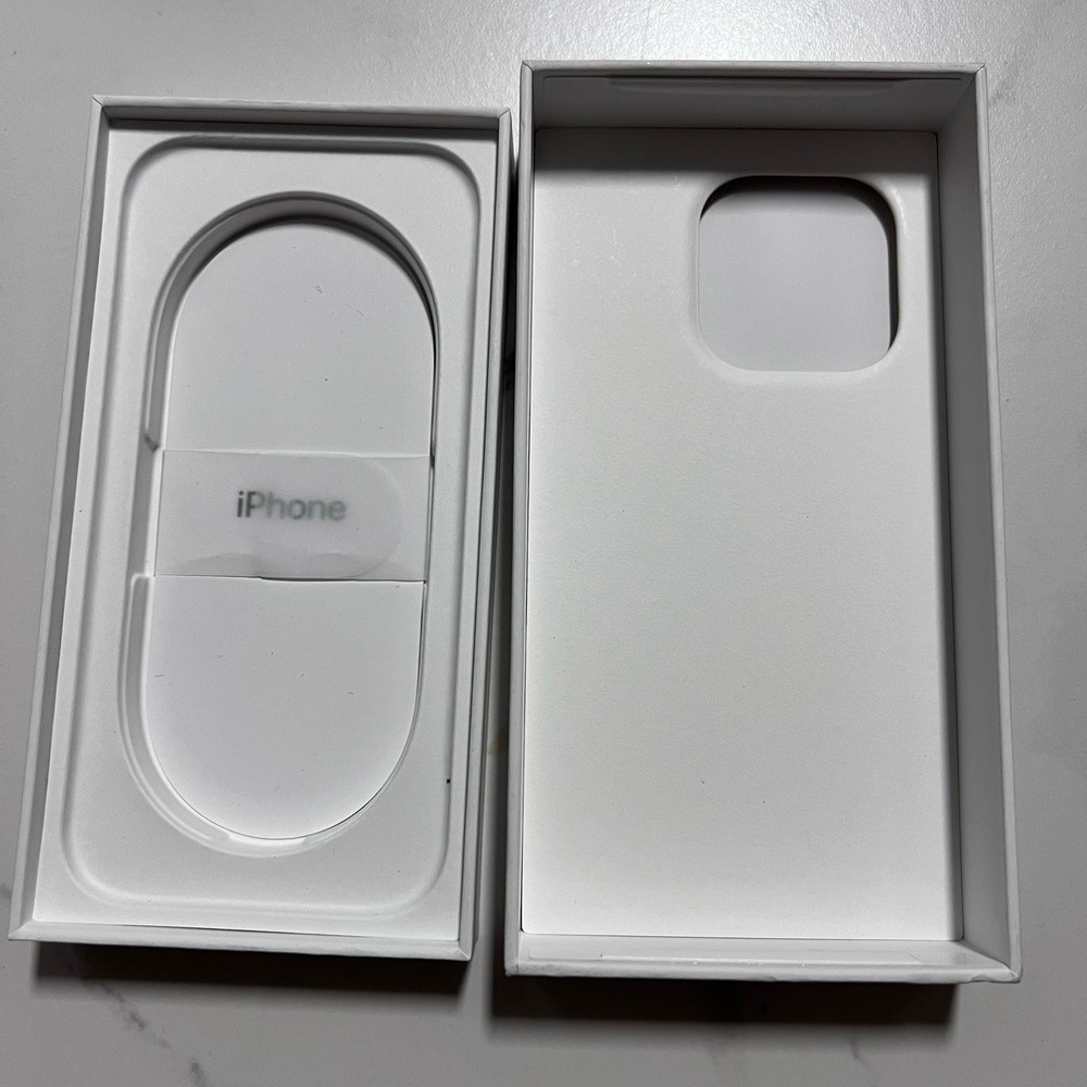 EMPTY BOX ONLY - Apple iPhone 16 Pro Black 128GB, Perfect Condition