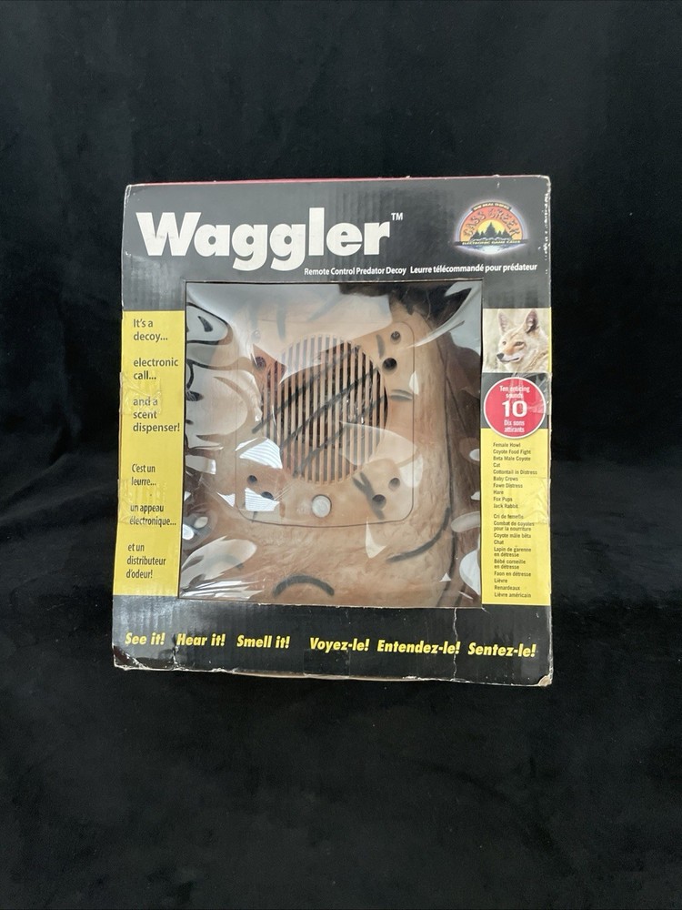 Waggler Remote Control Predator Decoy, Electronic Call, Scent Dispenser