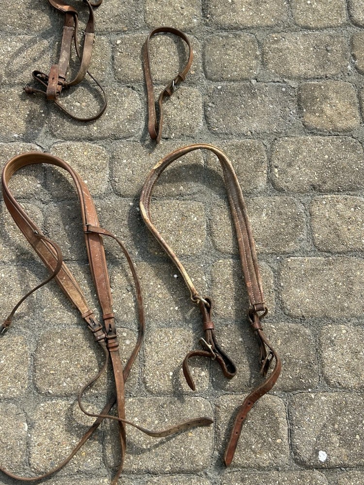 Assorted Various Horse Saddlery Straps And Bit