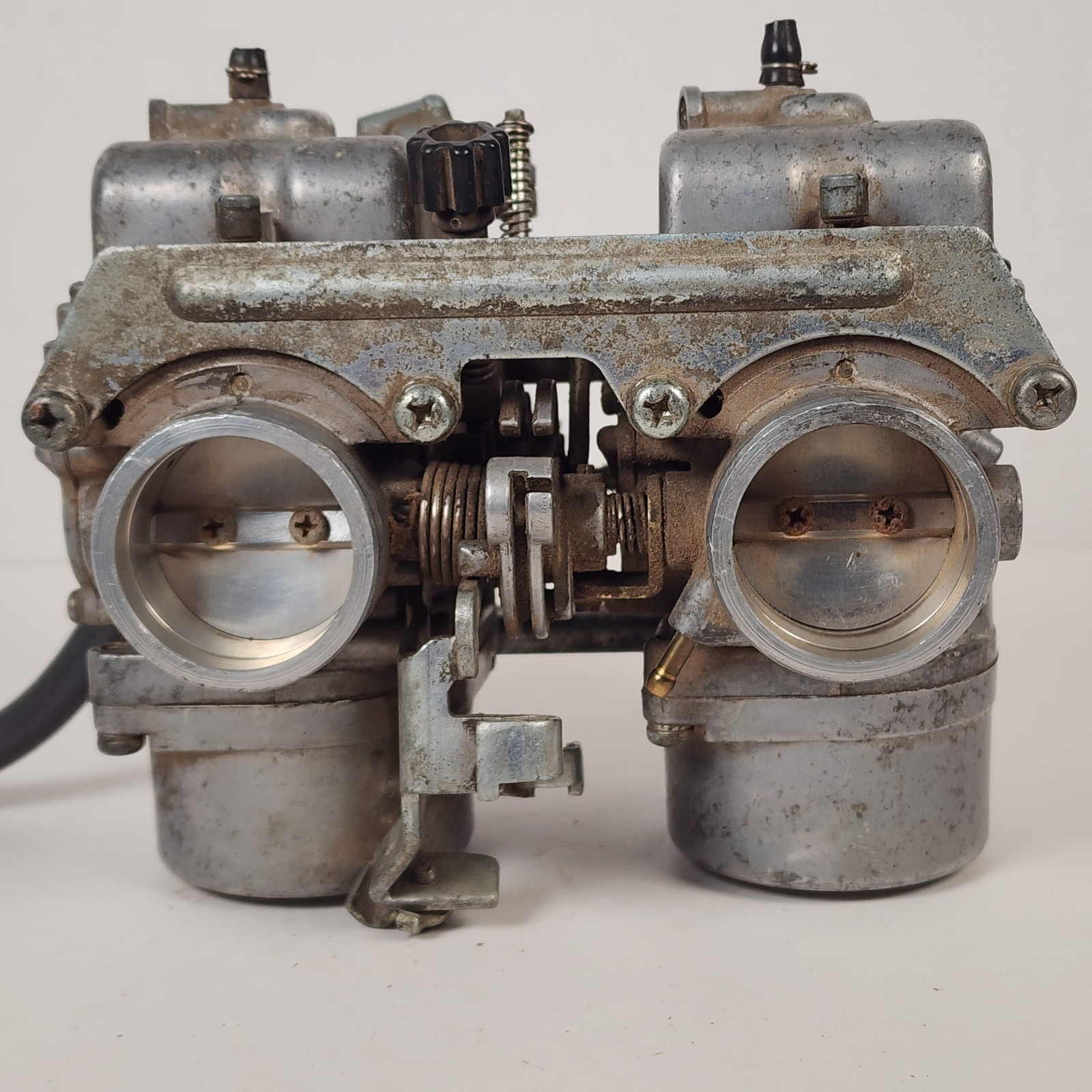 OEM Honda GL500 Silverwing Keihin VB29A Carburetor Set – 1981-1982 Slides Move