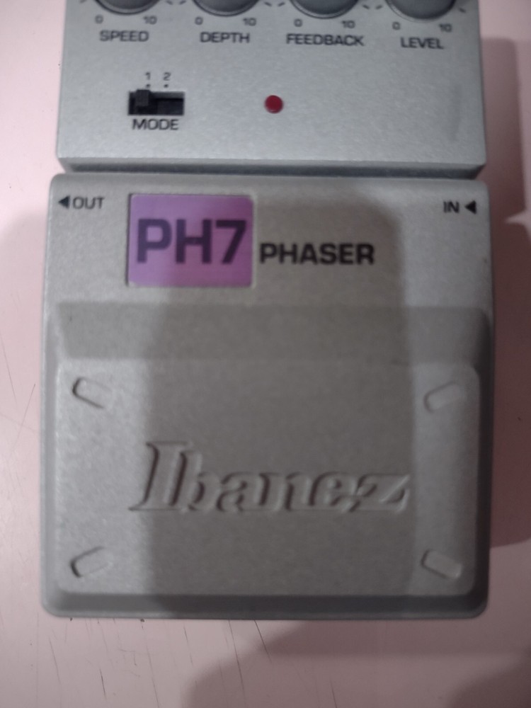 Ibanez PH7 Phaser Guitar Effect Pedal