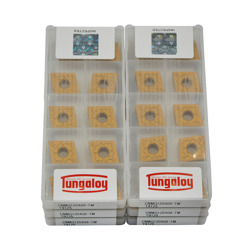 60pcs CNMG120408-TM CNMG432-TM T9125 New Carbide Inserts CNC blade CNMG inserts