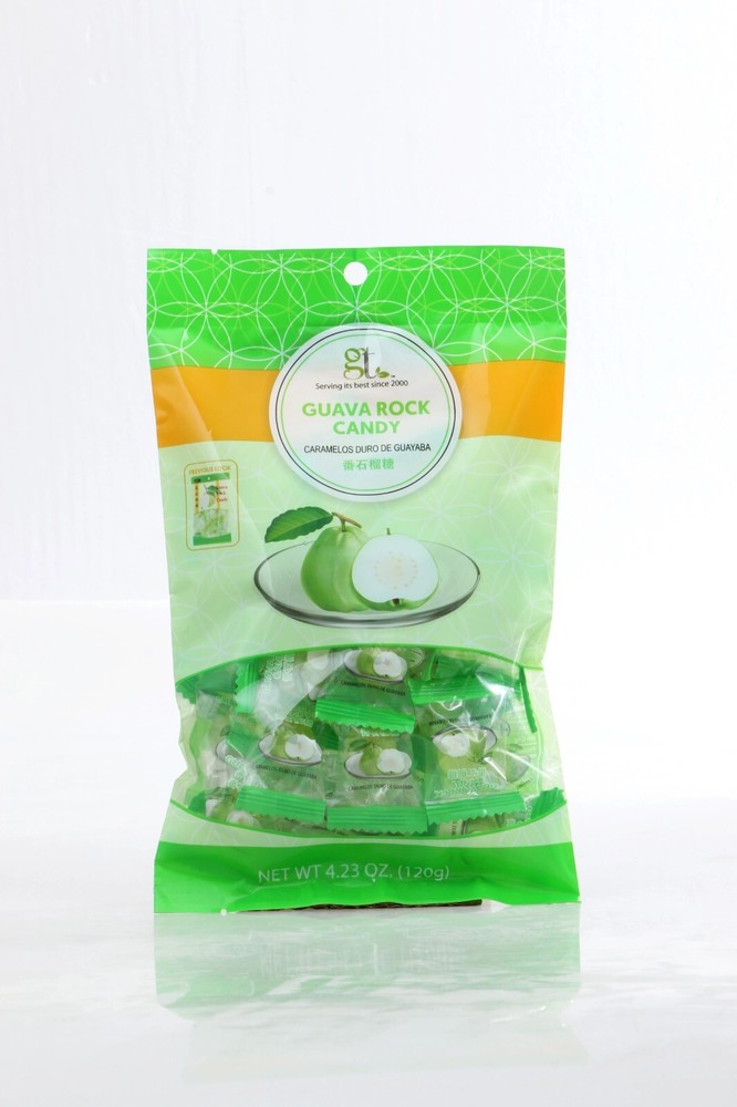 Guava Rock Candy 4.23 oz bag - 3 Pack