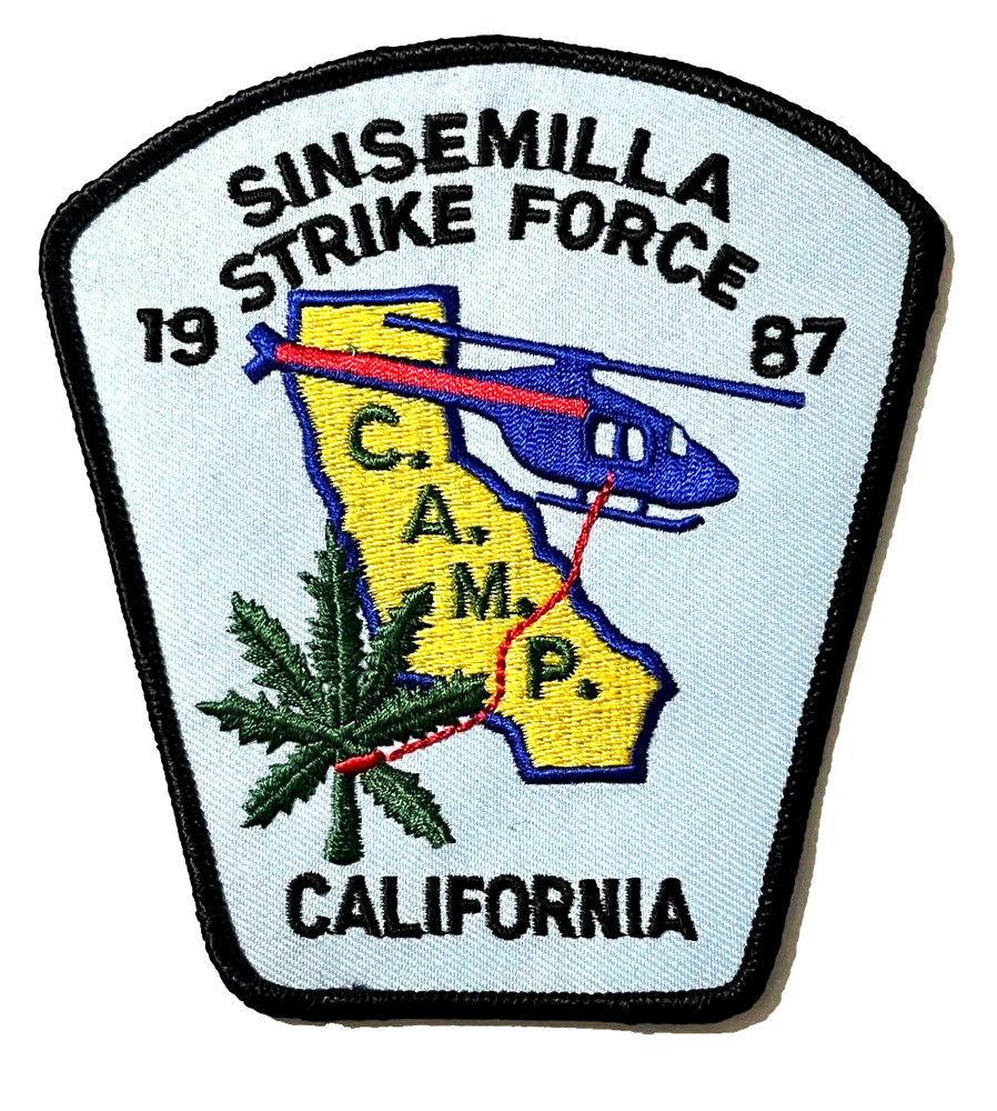 SINSEMILLA STRIKE FORCE C.A.M.P. CAMPAIGN AGAINST MARIJUANA PLANTING PATCH (PD4)