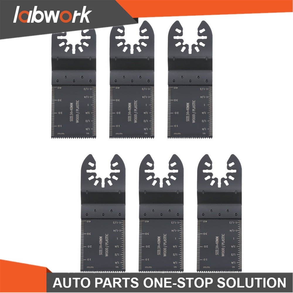 Labwork 116pcs Oscillating Multi-Tool Blades Kit - Fast Cutting & Smooth Sanding