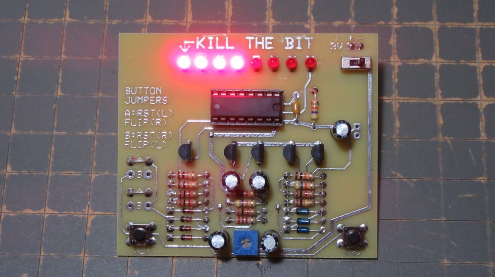 "Kill the Bit" Classic Electronic Game Kit