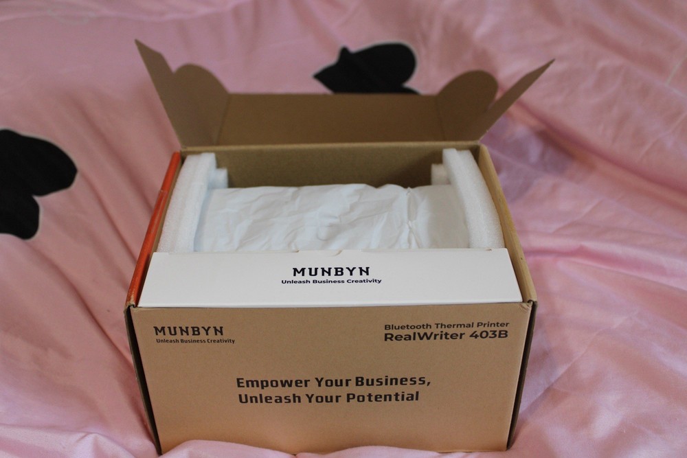 MUNBYN RealWriter 403B Bluetooth Thermal Printer