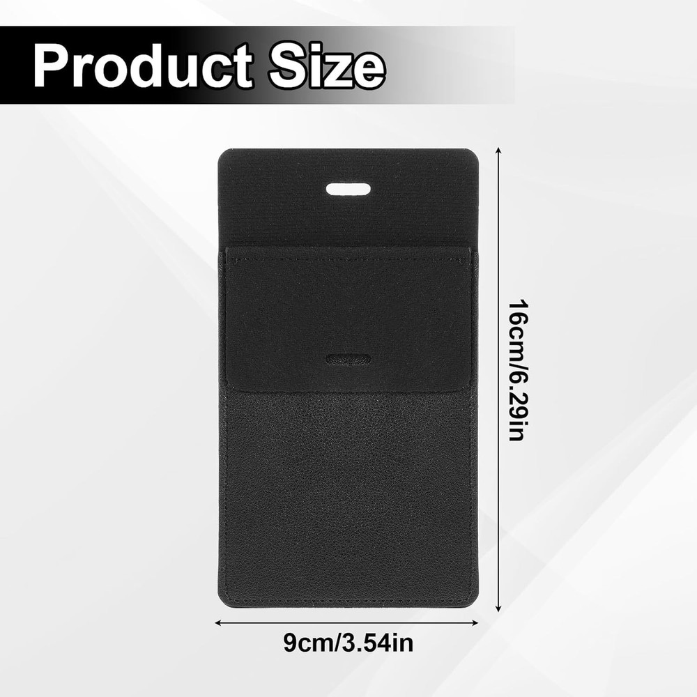 2 Pcs Leather Pocket Protector, PU Leather Pocket Organizer Pockets Protector fo
