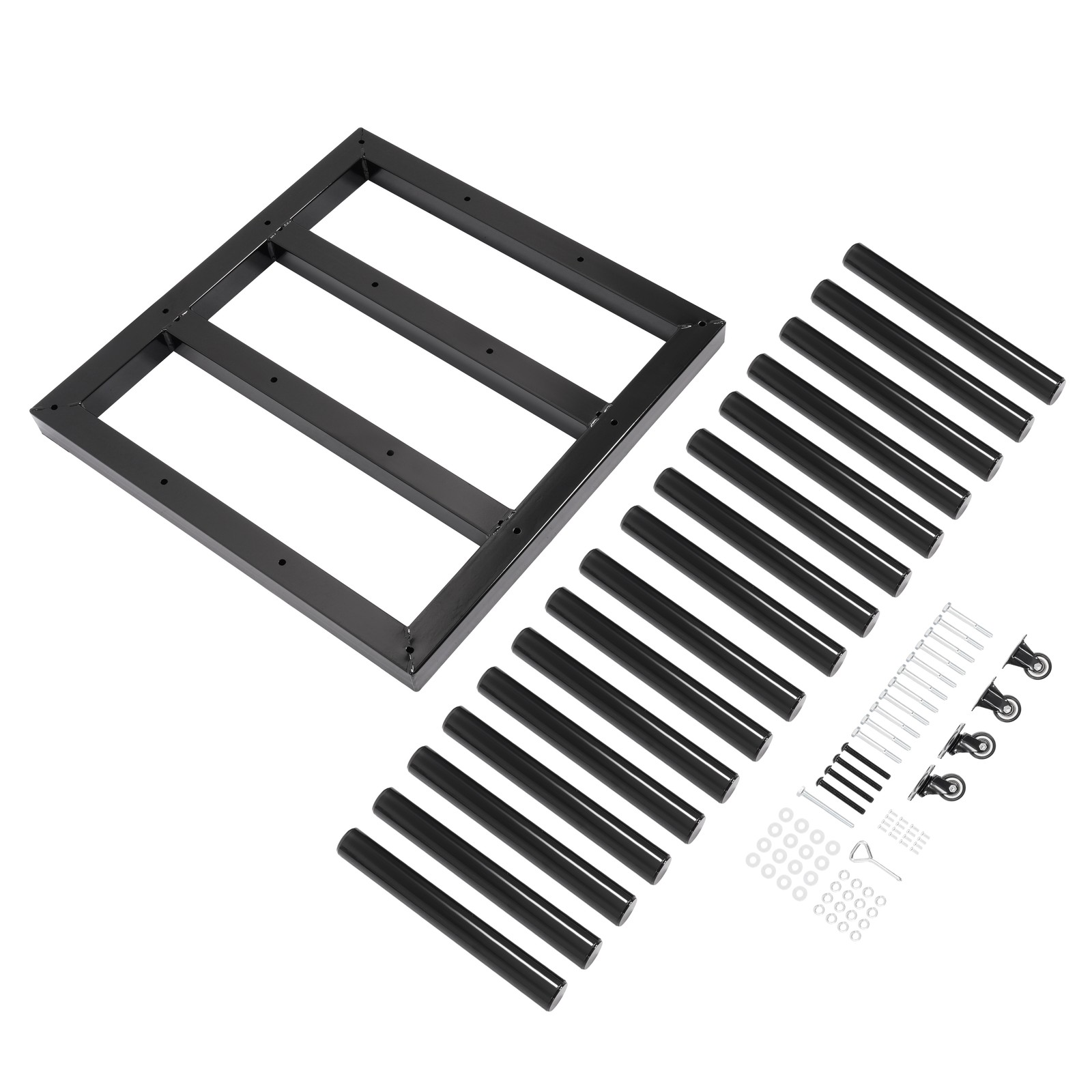 Vinyl Cart Mobile Media Rack 16 Roll Capacity Heavy Duty Digital Media Storage