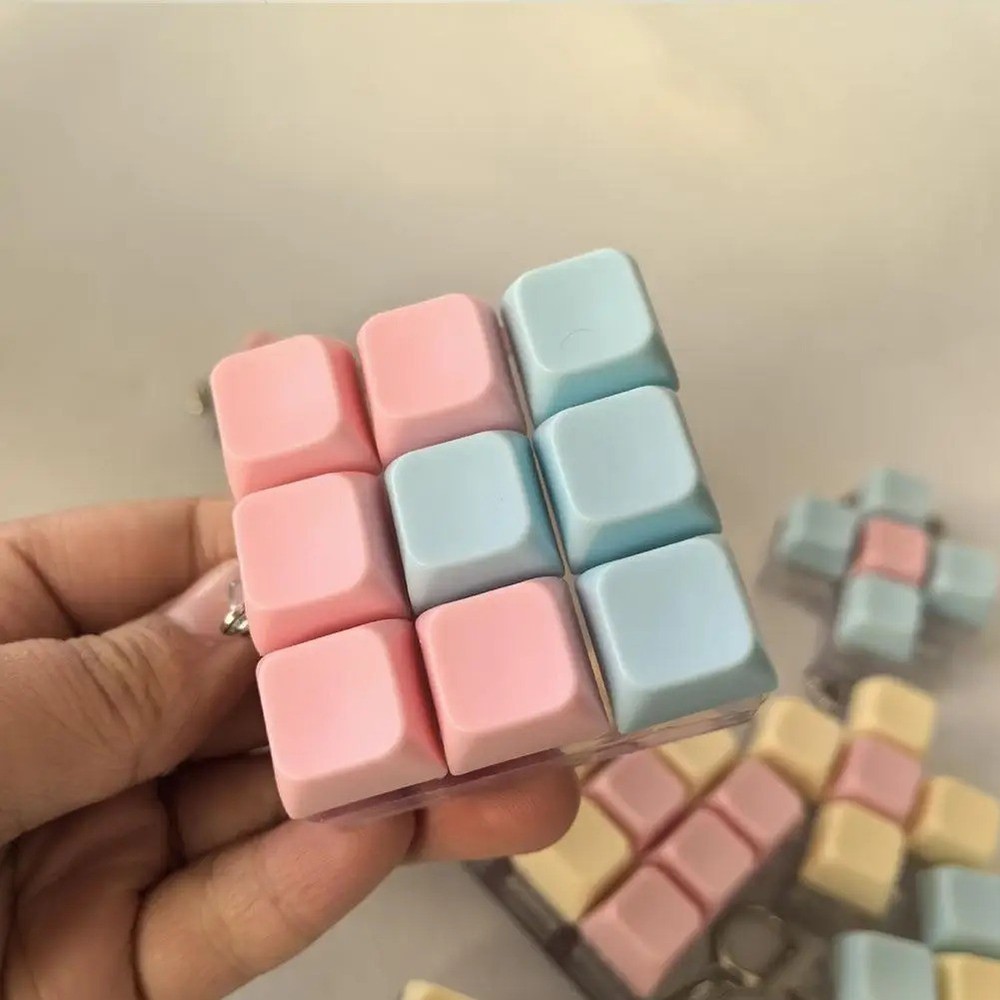 Key Switch Keychain Shaft Tester Mechanical Keyboard Fidget Button Fidget Button