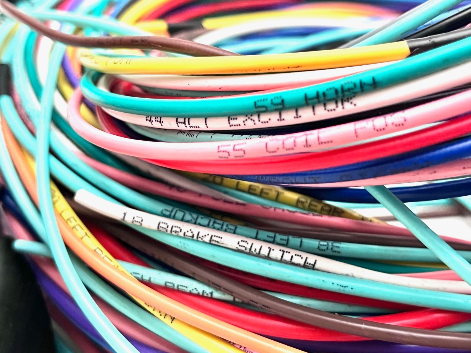 Universal 21 Circuit Wiring Harness Chevy Mopar Ford Hot Rods Extra Long Wires