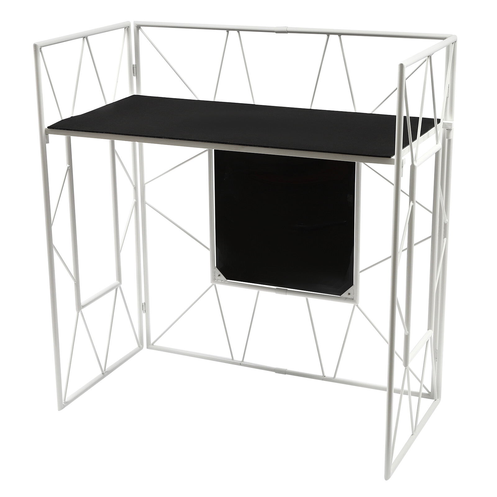 DJ Display Stand, DJ Event Booth Facade, Portable DJ Facade Booth Table, DJ Cont