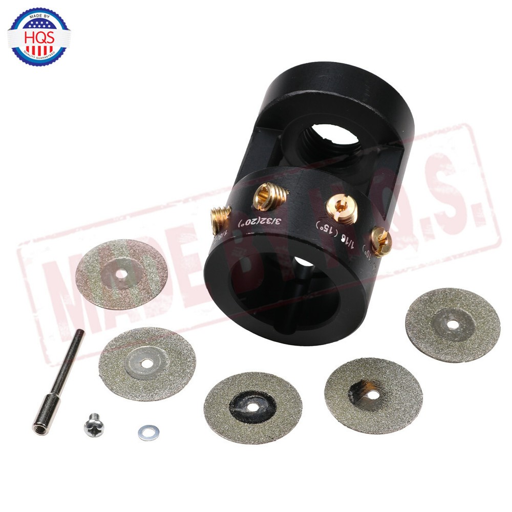 Tungsten Grinder With Sharpener Multi-Angle & Offsets Head Tool For TIG Welding