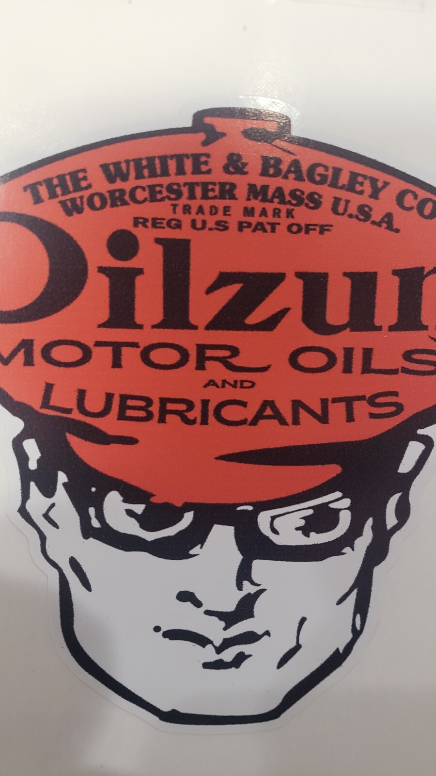Oilzum Motor Oil perfect quality Sticker 3.25" for gas guys! discount for 2 +