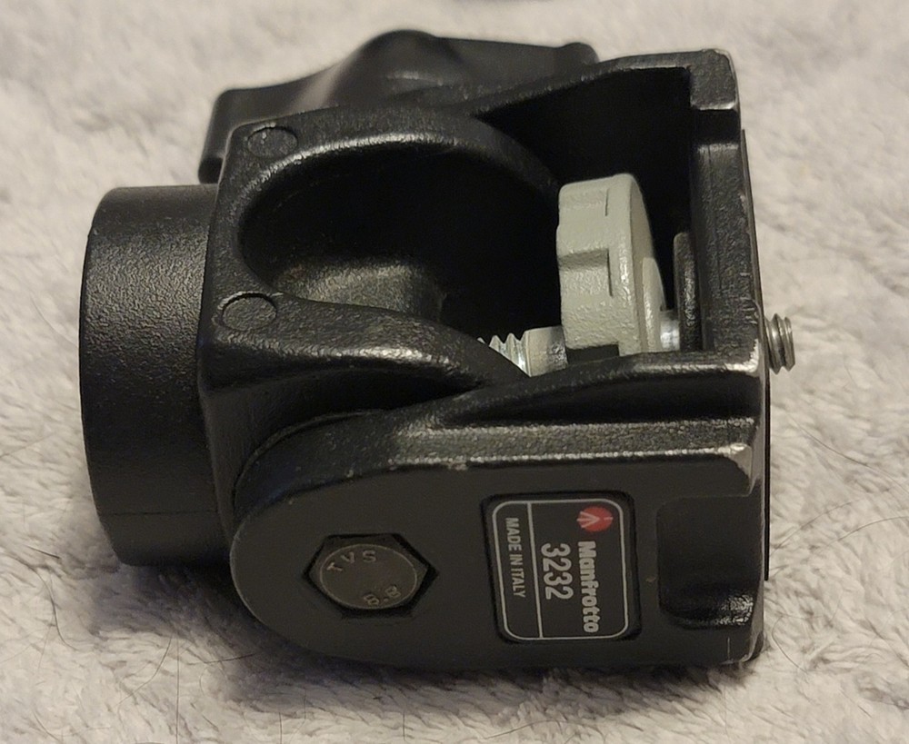 Used Camera Umbrella Adapter Bracket Bundle Swivel Reversible Threaded Studs