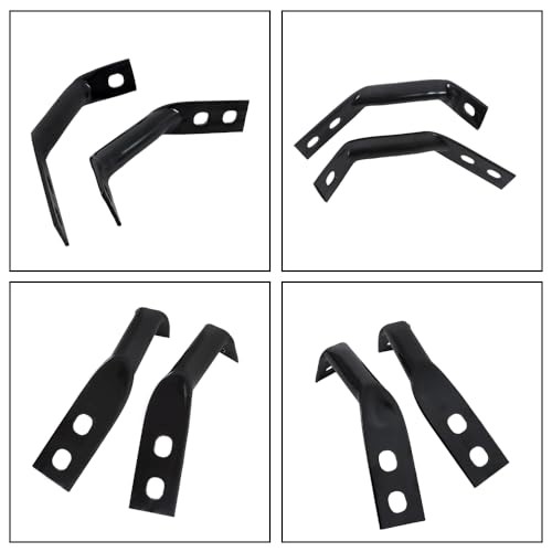 Front Bumper Bracket Driver & Passenger Side Replacement for Silverado 1500
