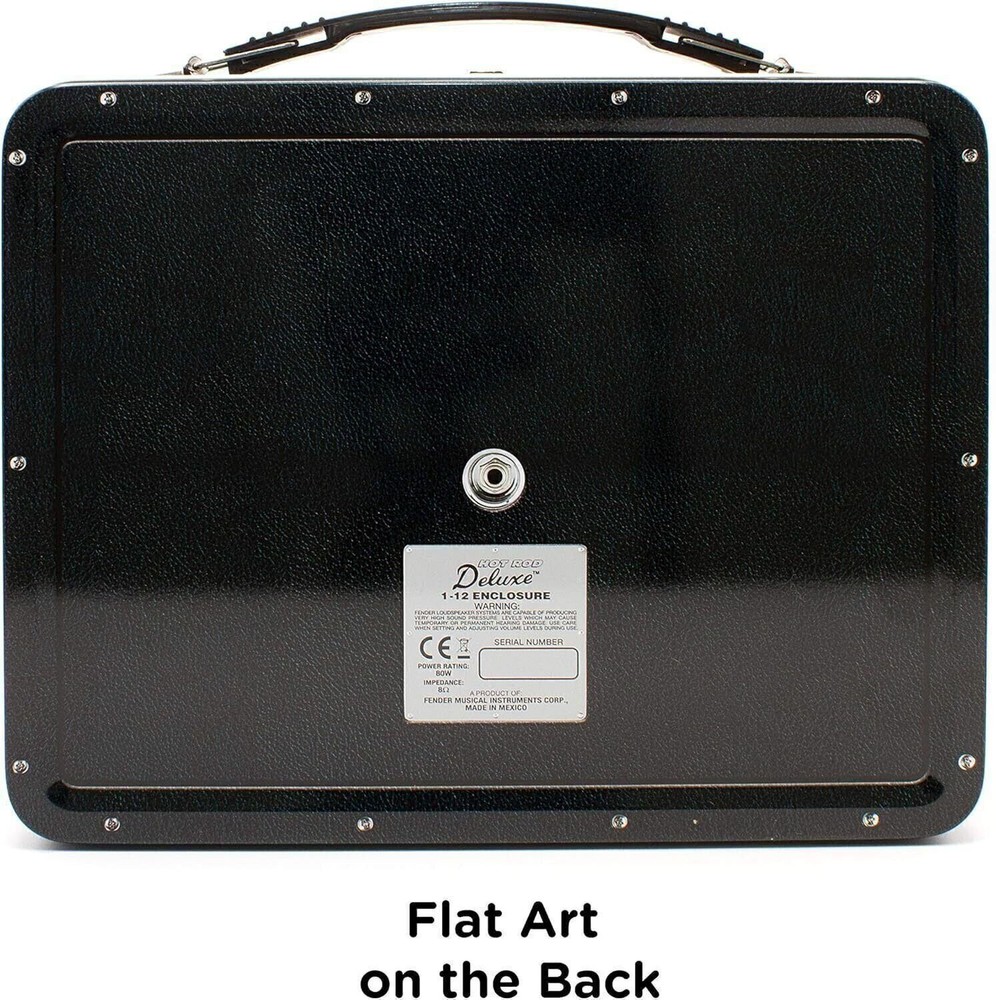 AQUARIUS Fender Amp Large Fun Lunch Box Sturdy Tin Storage with Plastic Handle