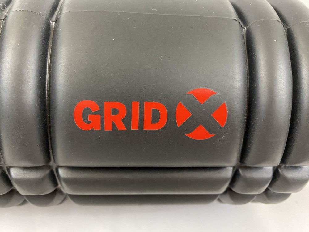 TriggerPoint GRID X Foam Roller 13” Extra Firm Massage Roller Black/Red