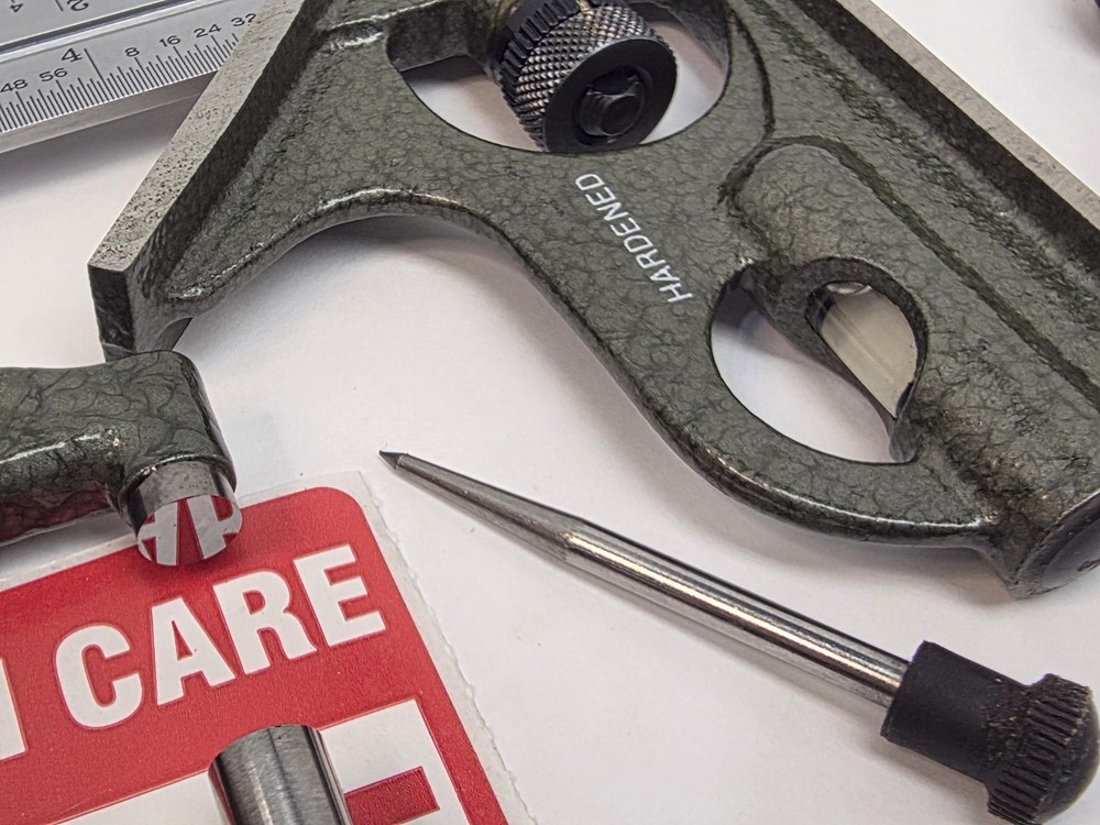 MITUTOYO TOOL SET KIT, Combination Square, Dial Caliper, Indicator, Micrometer..