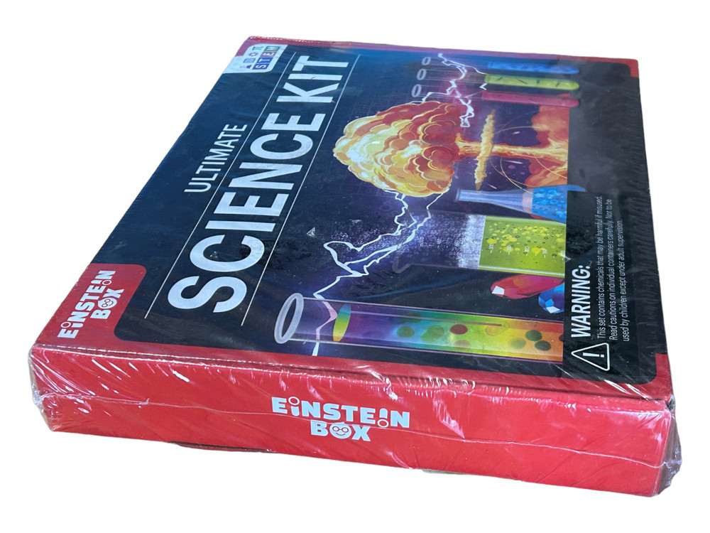 Einstein Box Ultimate Science Kit - STEM Projects - 120 Experiments for Ages 8+