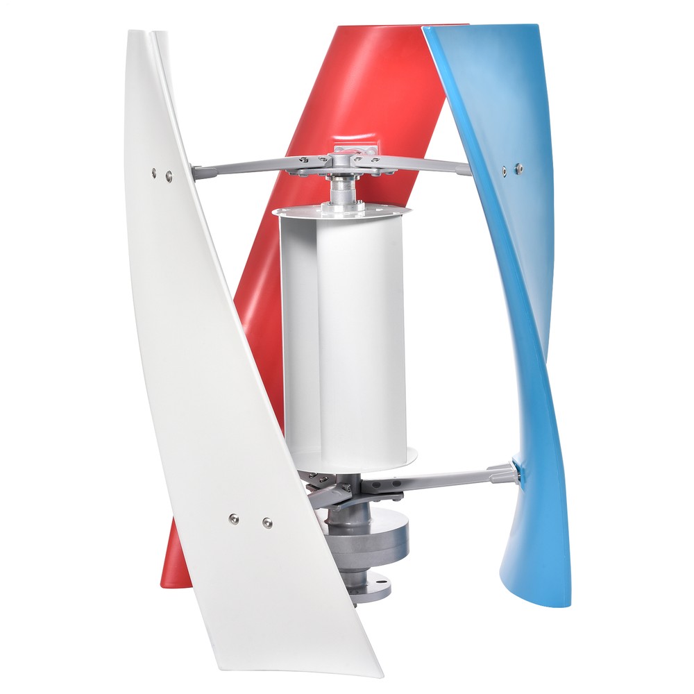 3000W 12V Vertical Axis Wind Power Turbine Generator Controller Windmill Kit