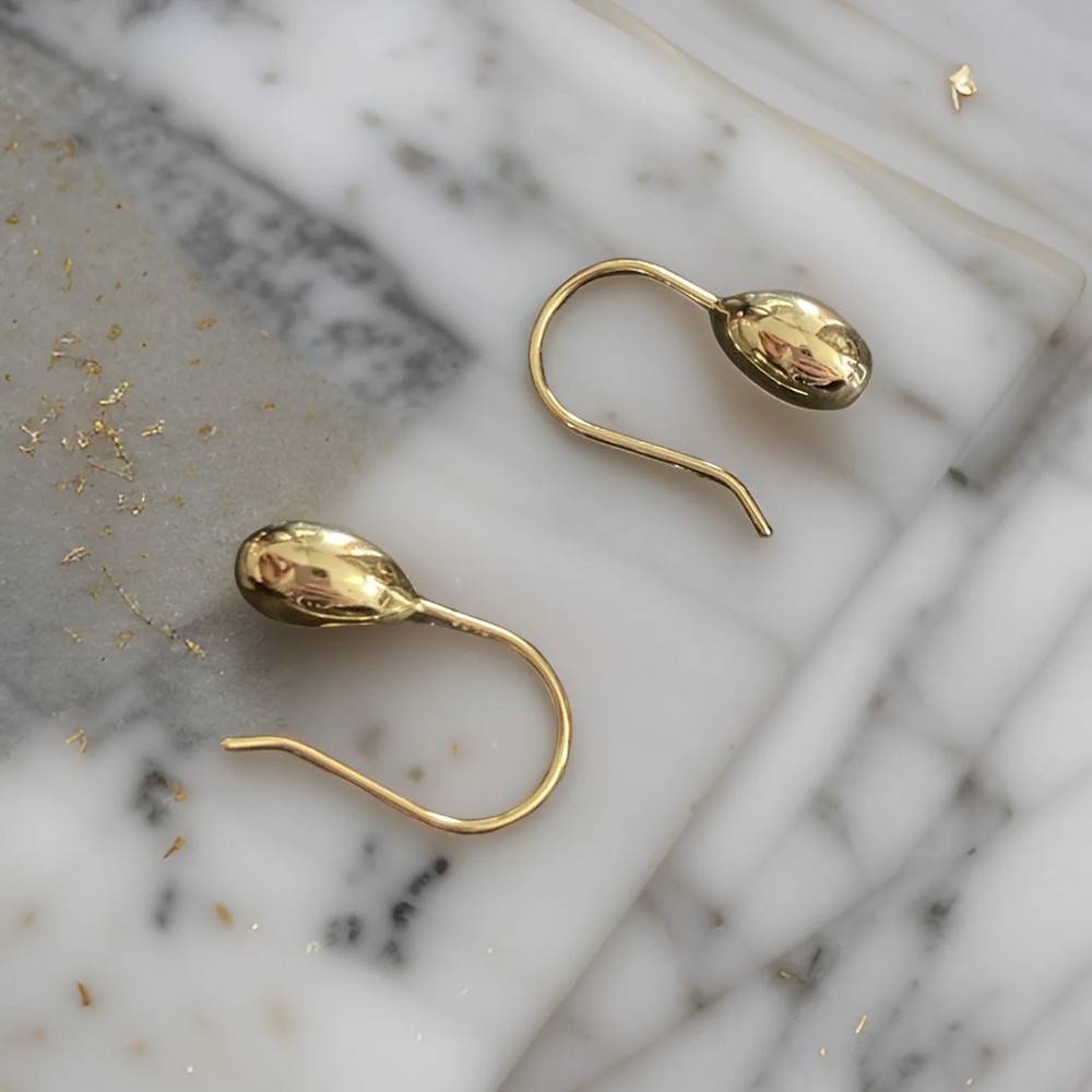 Gold Drop Earrings