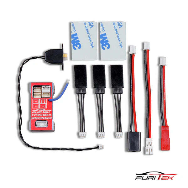 Furitek Python RXGT5 40/70A Brushless ESC w/RX Integration Flysky FS-GT5 Version