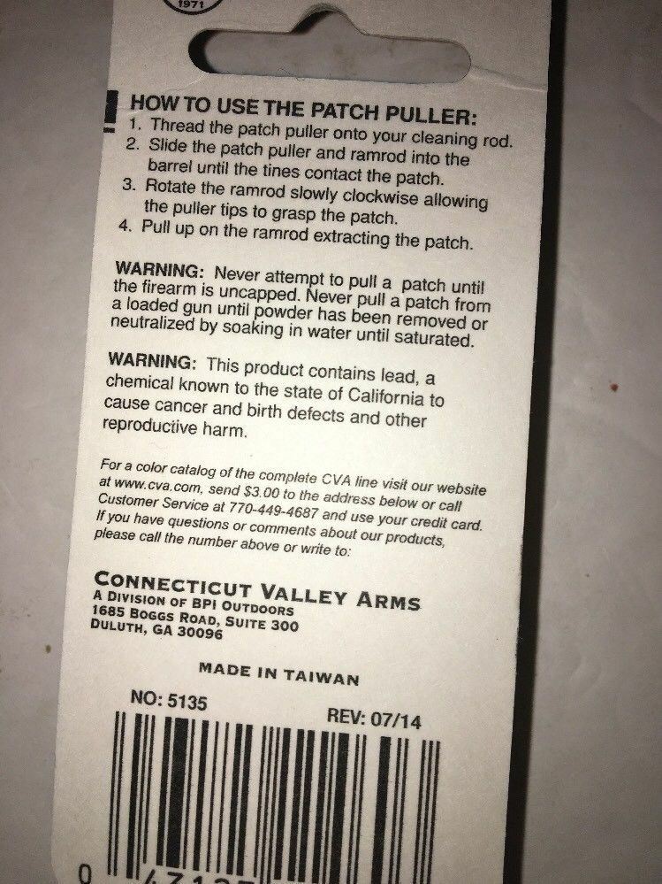 GSUP-80845-Patch Puller - Universal Caliber