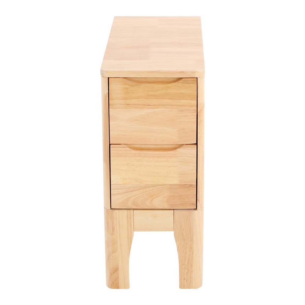 Wood Bedside Table, Sofa Side Table, Bedside Table with Drawers Bedside Table